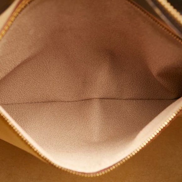 Louis Vuitton Monogram Luco Tote Bag Shoulder M51155 Brown PVC Leather Women'... - Picture 9 of 12